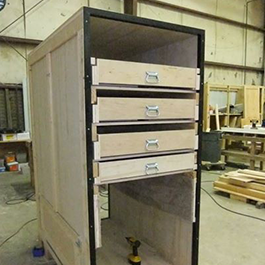 Crates With Drawers