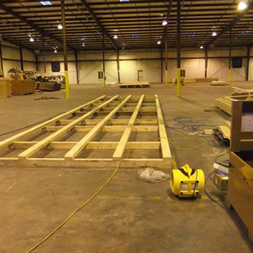 Pallet Being Assembled